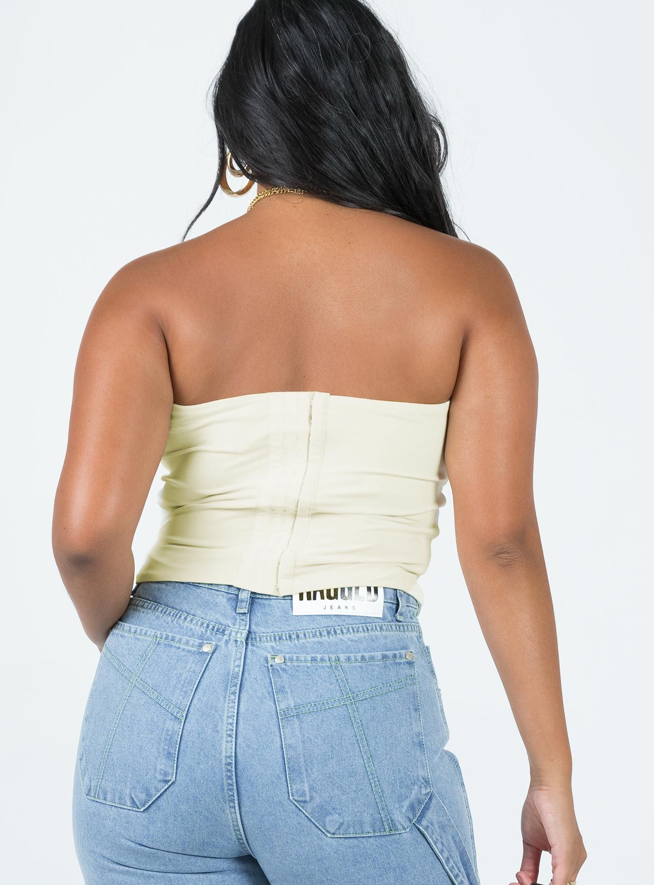Carta Tube Corset Top Yellow sold by Princess Polly product image thumbnail 5