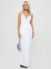 Atheria Maxi Dress White sold by Princess Polly