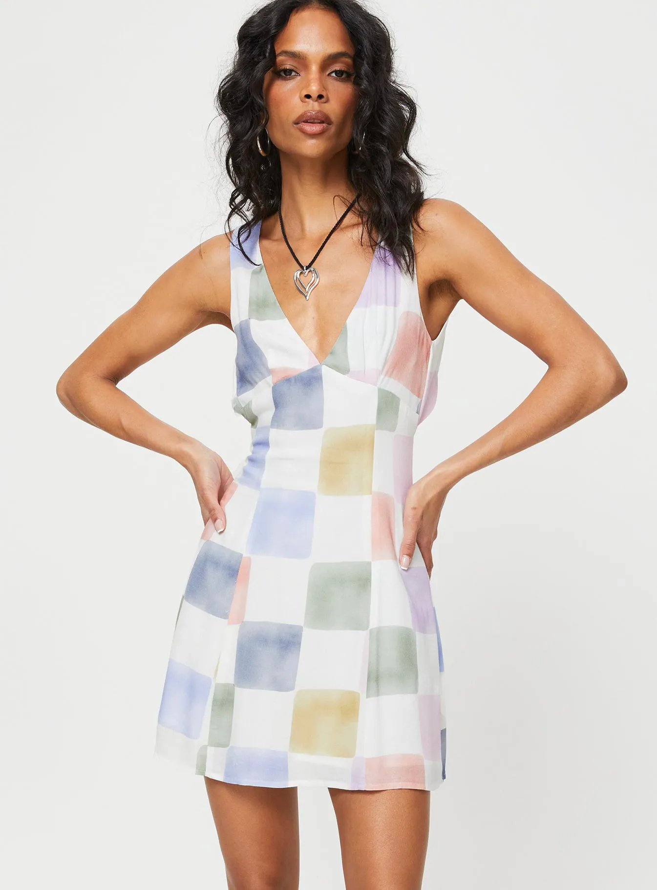 Wandelle Mini Dress Multi sold by Princess Polly product image thumbnail 4