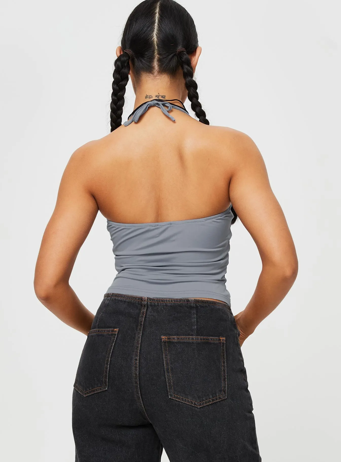 Halt It Top Blue sold by Princess Polly product image thumbnail 5