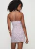Acer Mini Dress Purple Floral sold by Princess Polly