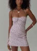 Acer Mini Dress Purple Floral sold by Princess Polly