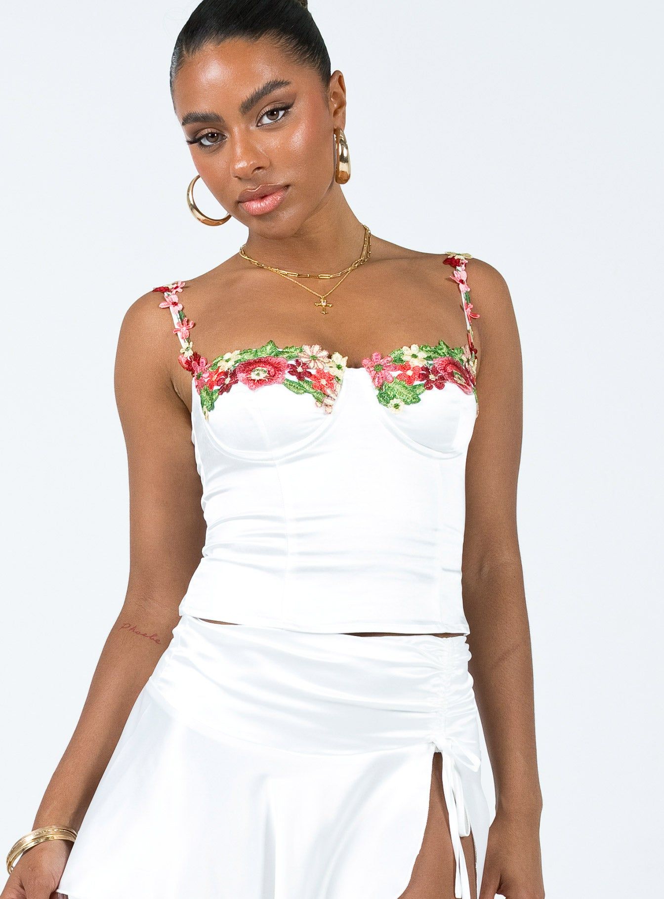 Enchante To Meet You Top White sold by Princess Polly product image thumbnail 2