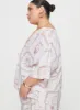 Sun Dream Shirt Cream / Multi Curve sold by Princess Polly