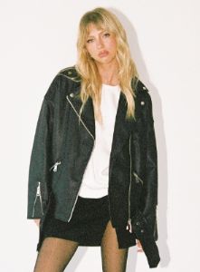 The Xaiver Faux Leather Jacket Black sold by Princess Polly