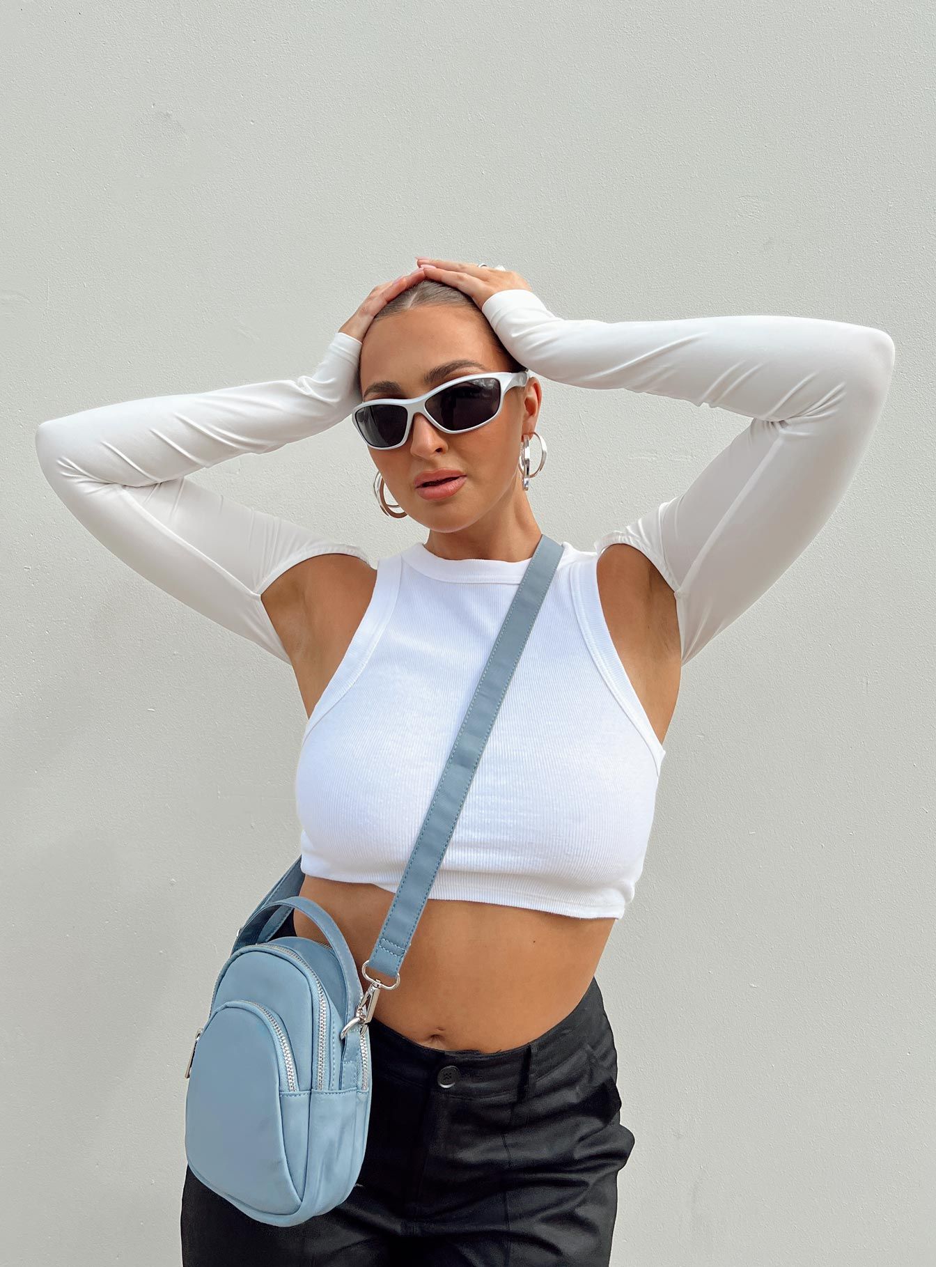 Kiora Bolero Top White sold by Princess Polly product image thumbnail 2