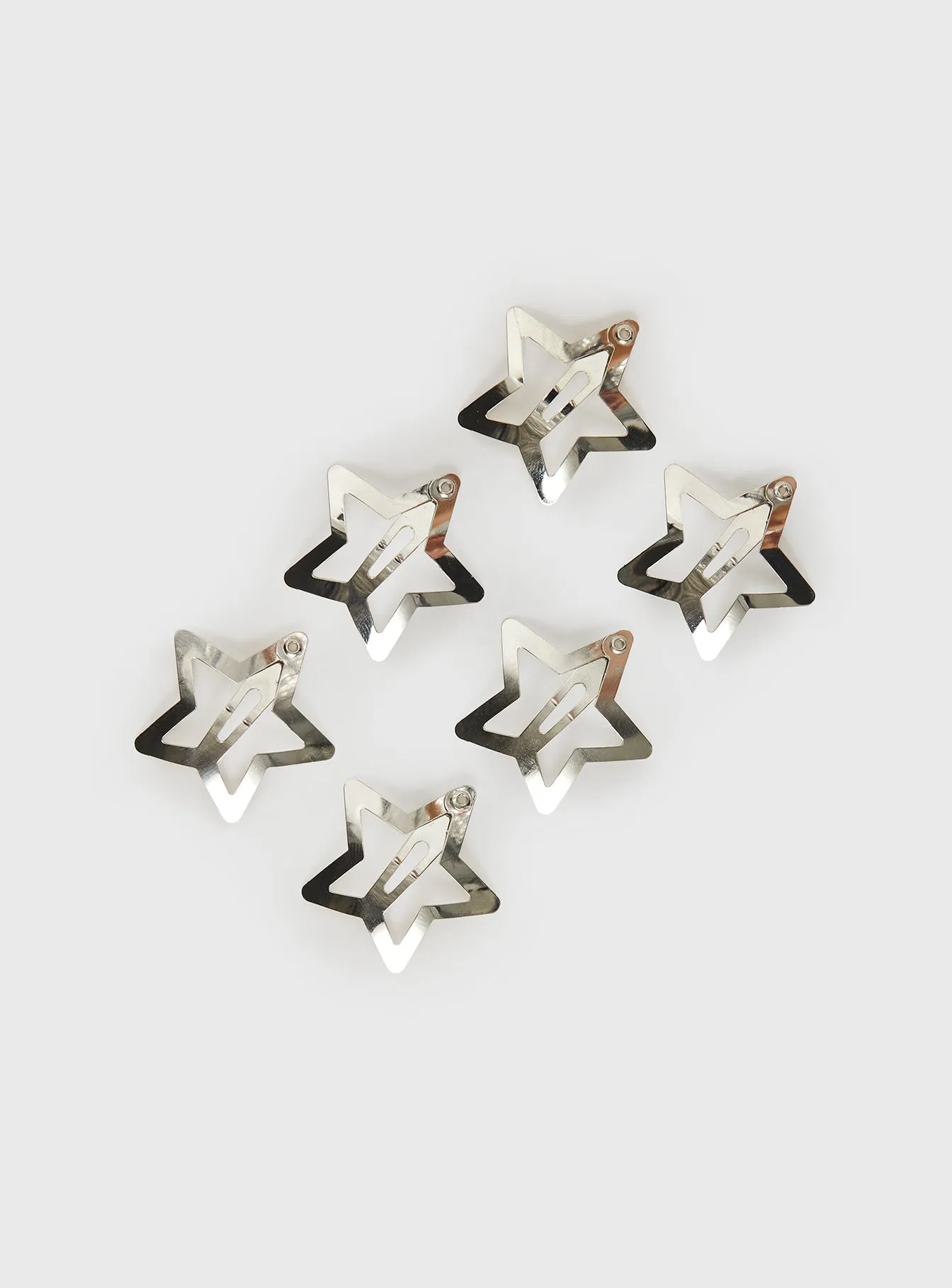 Frederick Star Clip Pack Silver sold by Princess Polly product image thumbnail 3