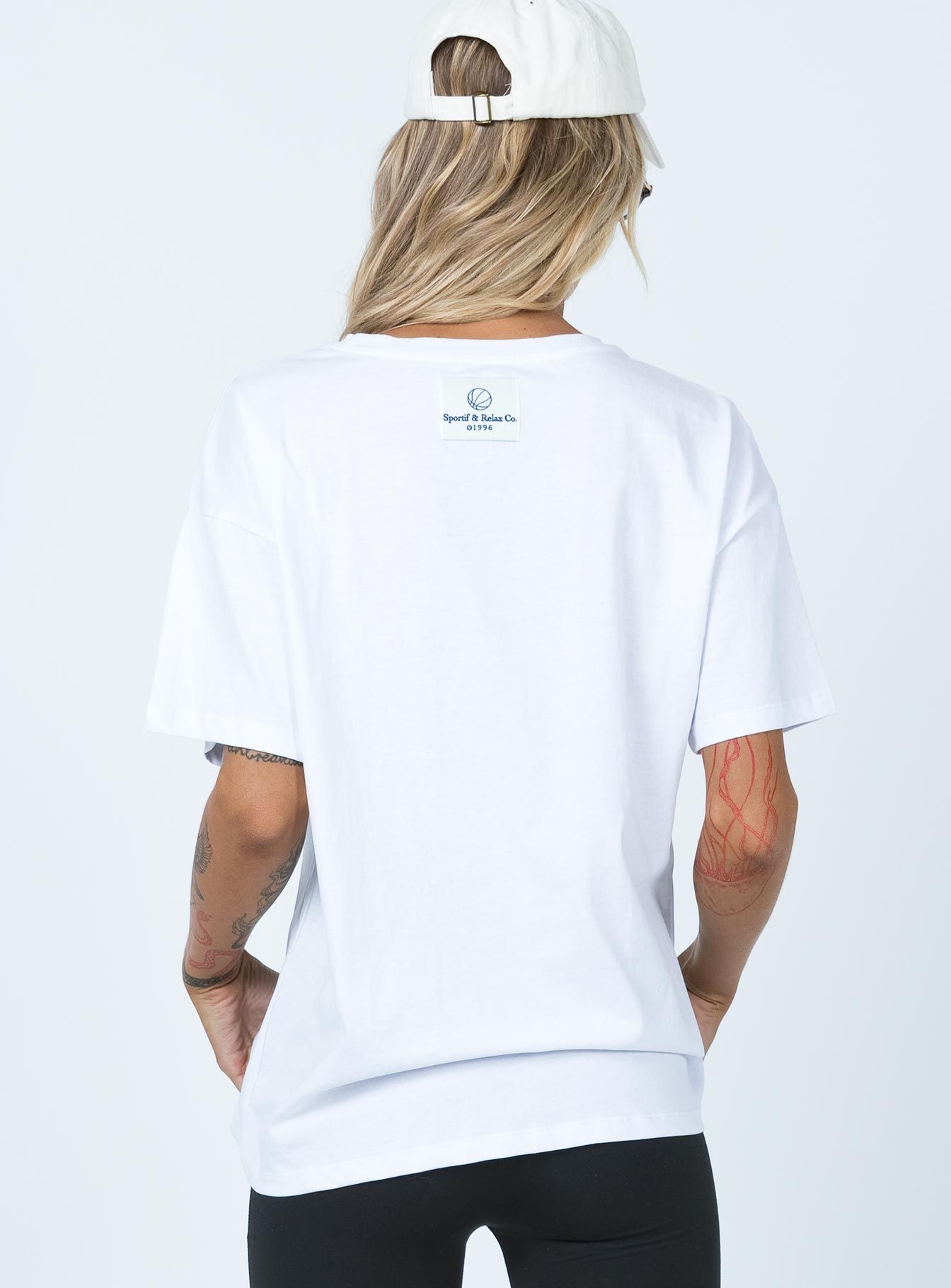 Quarterback Tee White sold by Princess Polly product image thumbnail 5