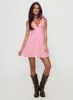 Galvis Mini Dress Pink sold by Princess Polly