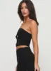 Haliman Strapless Top Black sold by Princess Polly