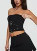 Haliman Strapless Top Black sold by Princess Polly