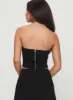 Haliman Strapless Top Black sold by Princess Polly