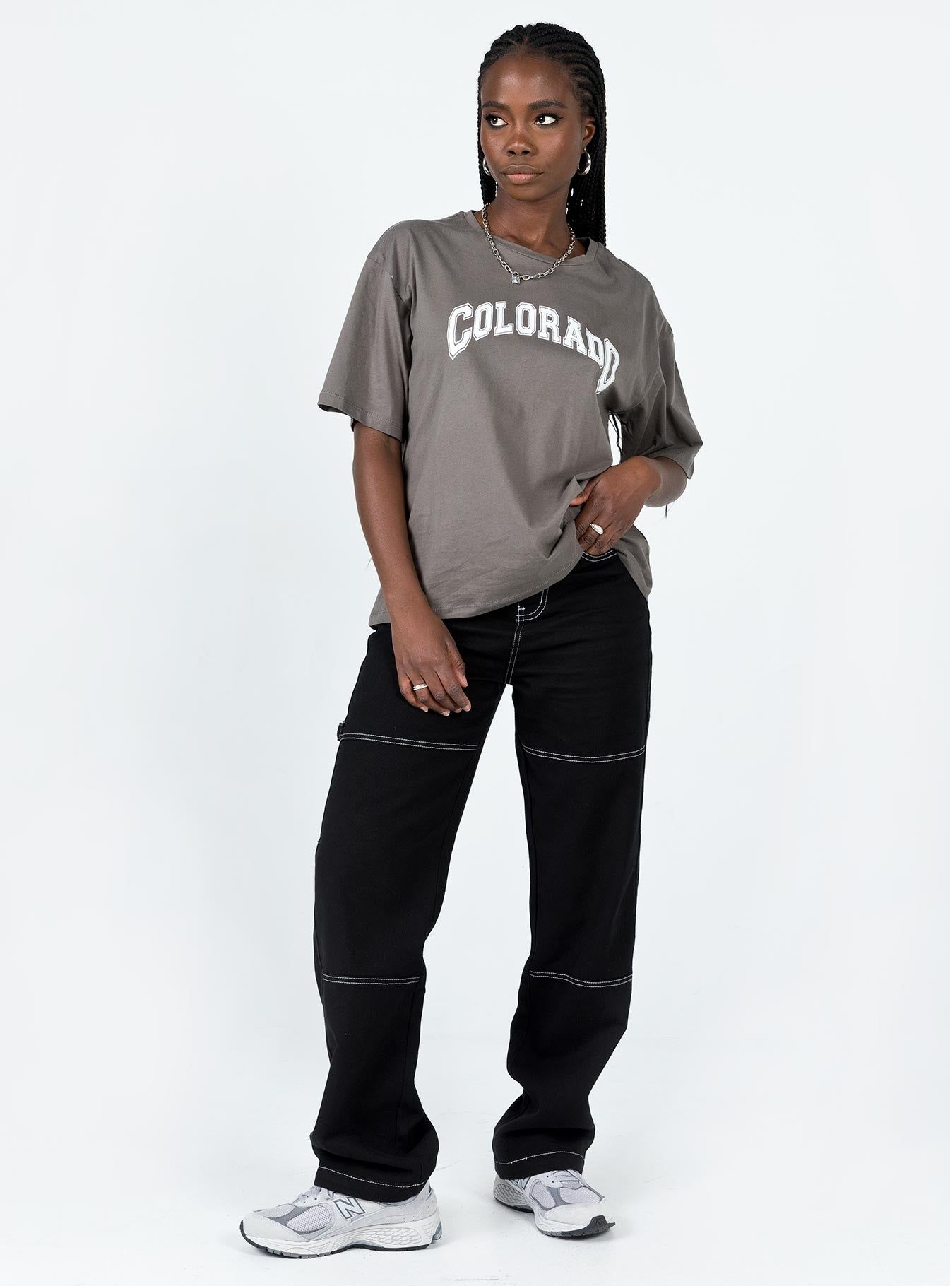 Colorado Graphic Tee Grey sold by Princess Polly product image thumbnail 3