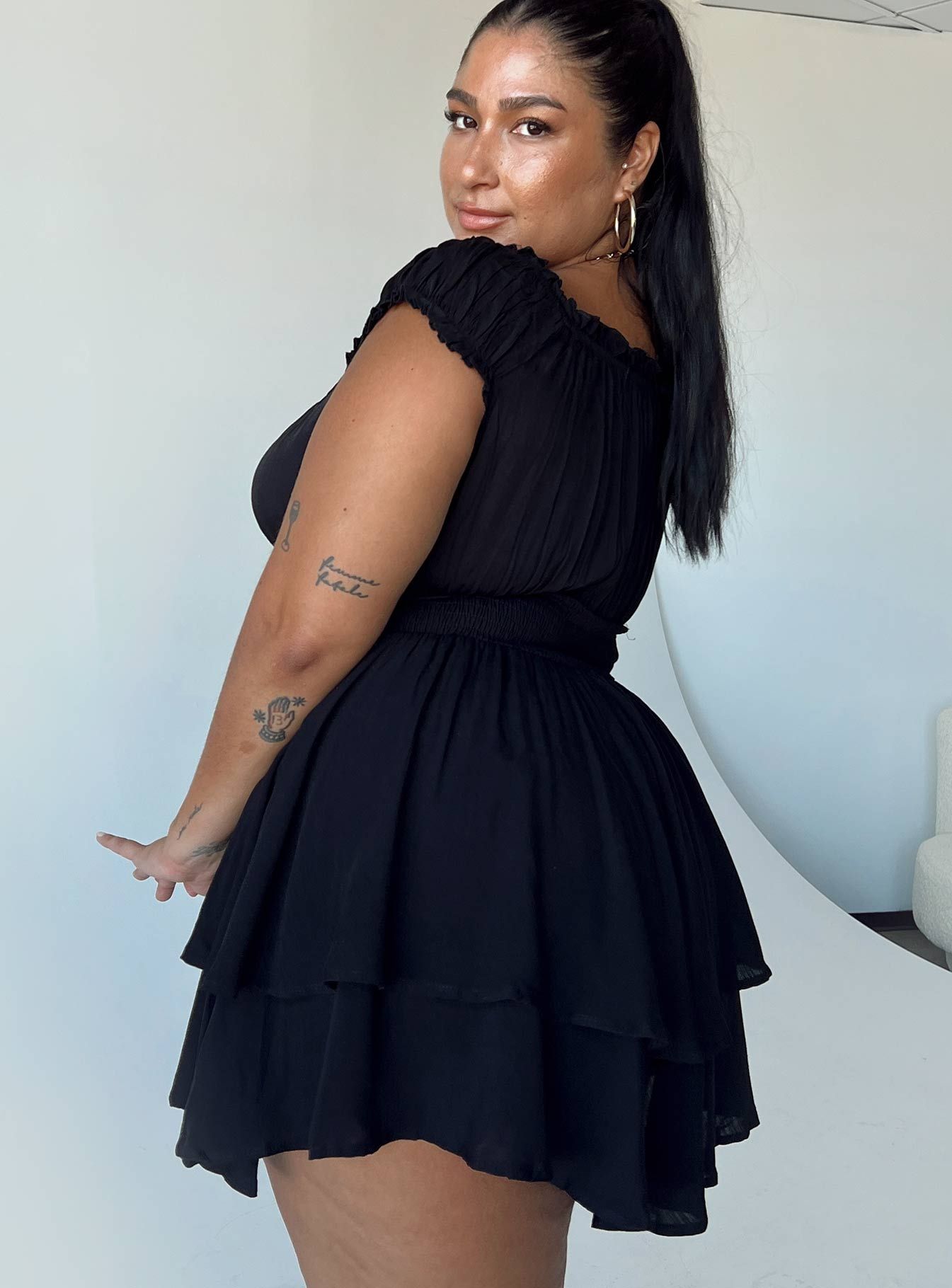 Tahiti Romper Black Curve sold by Princess Polly product image thumbnail 3