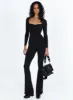 Devera Jumpsuit Black sold by Princess Polly