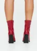 Hailee Boots Red sold by Princess Polly