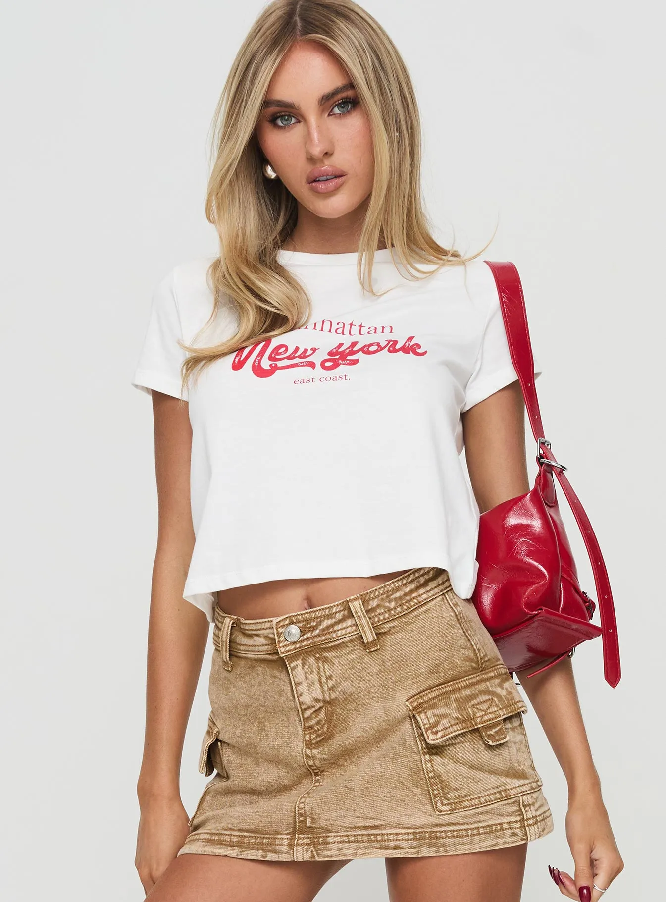 East Coast Nyc Tee White sold by Princess Polly product image thumbnail 2