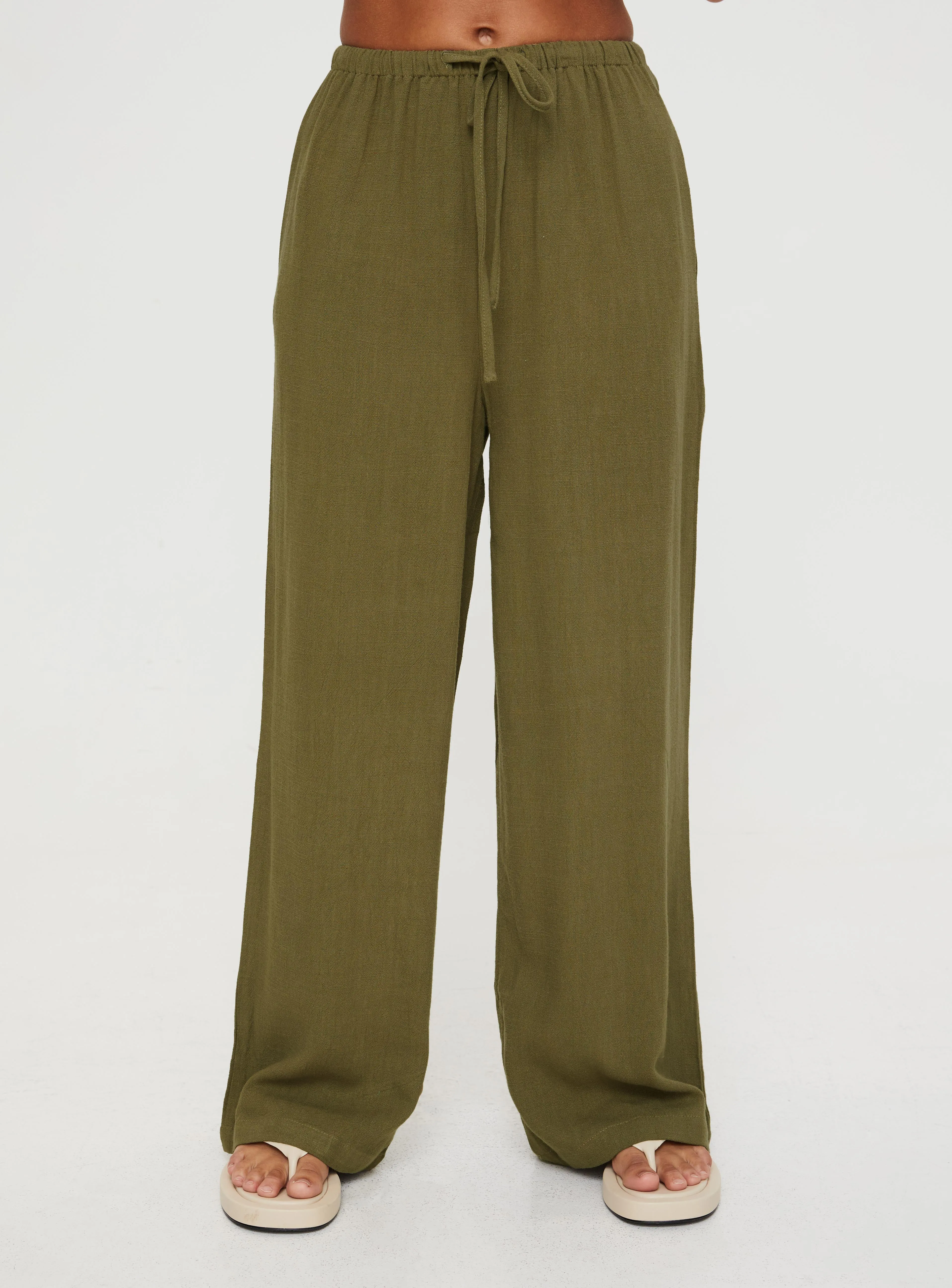 Parklea Pants Sage sold by Princess Polly product image thumbnail 2