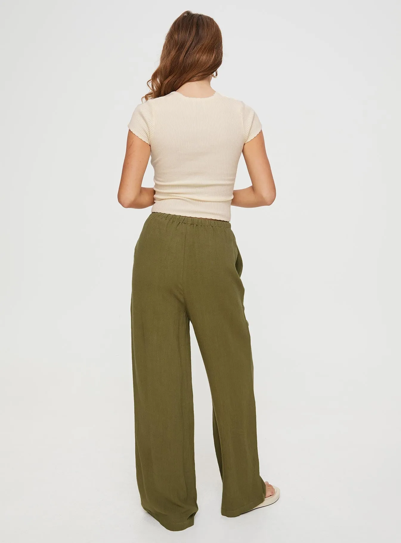 Parklea Pants Sage sold by Princess Polly product image thumbnail 5