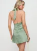 Lanier Mini Dress Sage sold by Princess Polly
