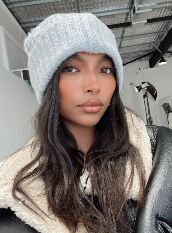 Ransom Beanie Grey sold by Princess Polly