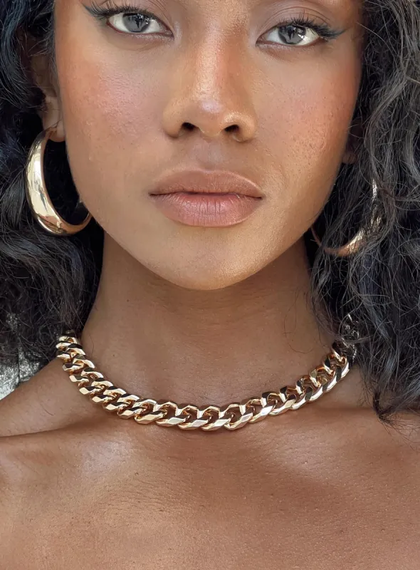 Sorrento Necklace Gold sold by Princess Polly