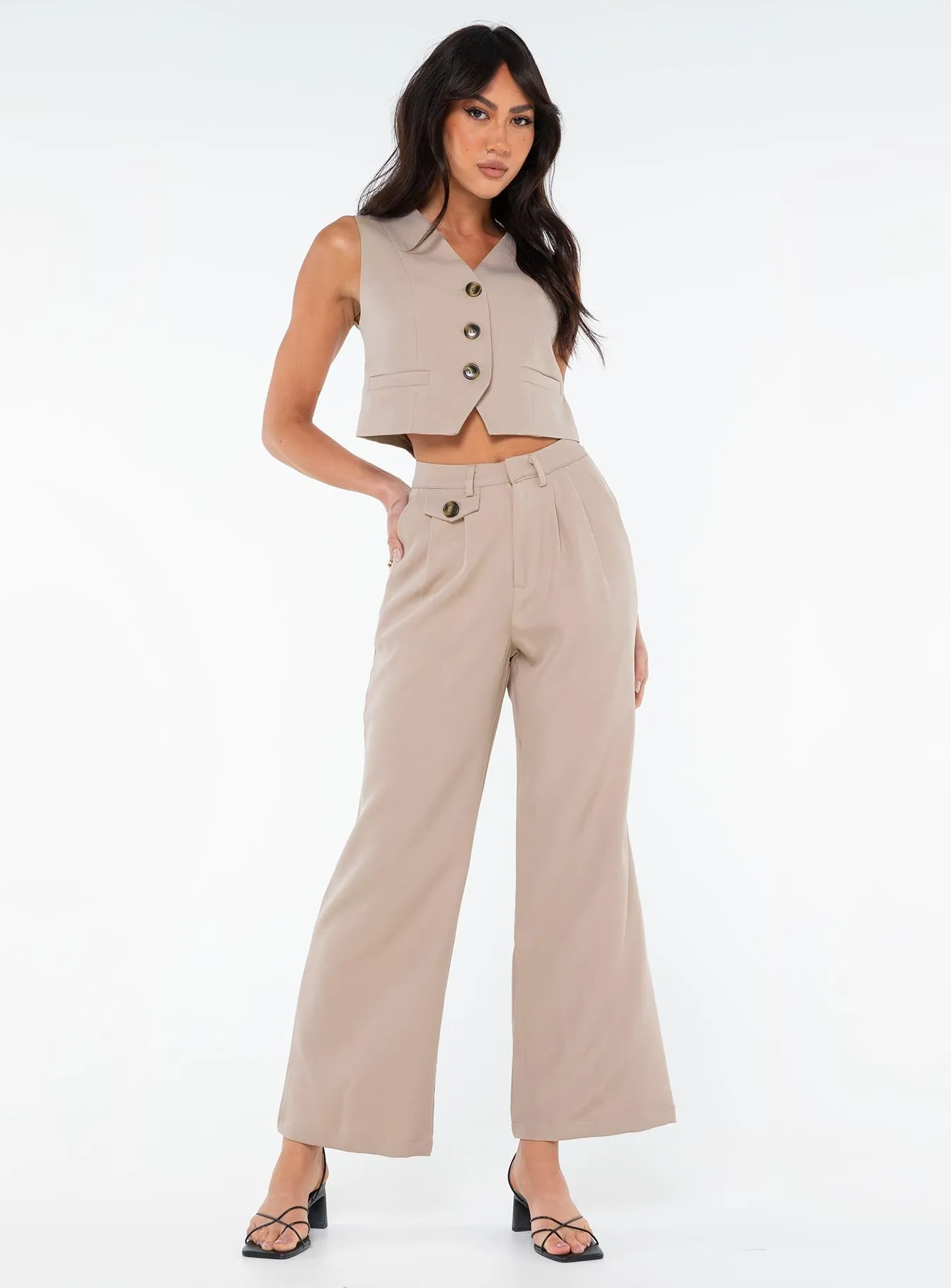 Murison Pants Beige sold by Princess Polly product image thumbnail 4