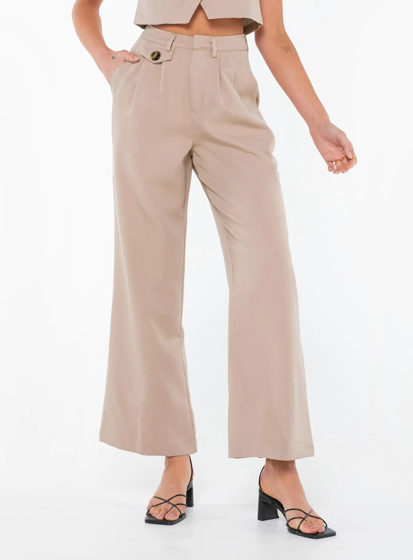Murison Pants Beige sold by Princess Polly product image thumbnail 3
