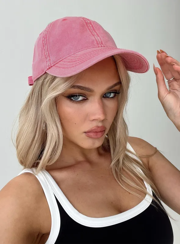 Zoie Cap Pink sold by Princess Polly