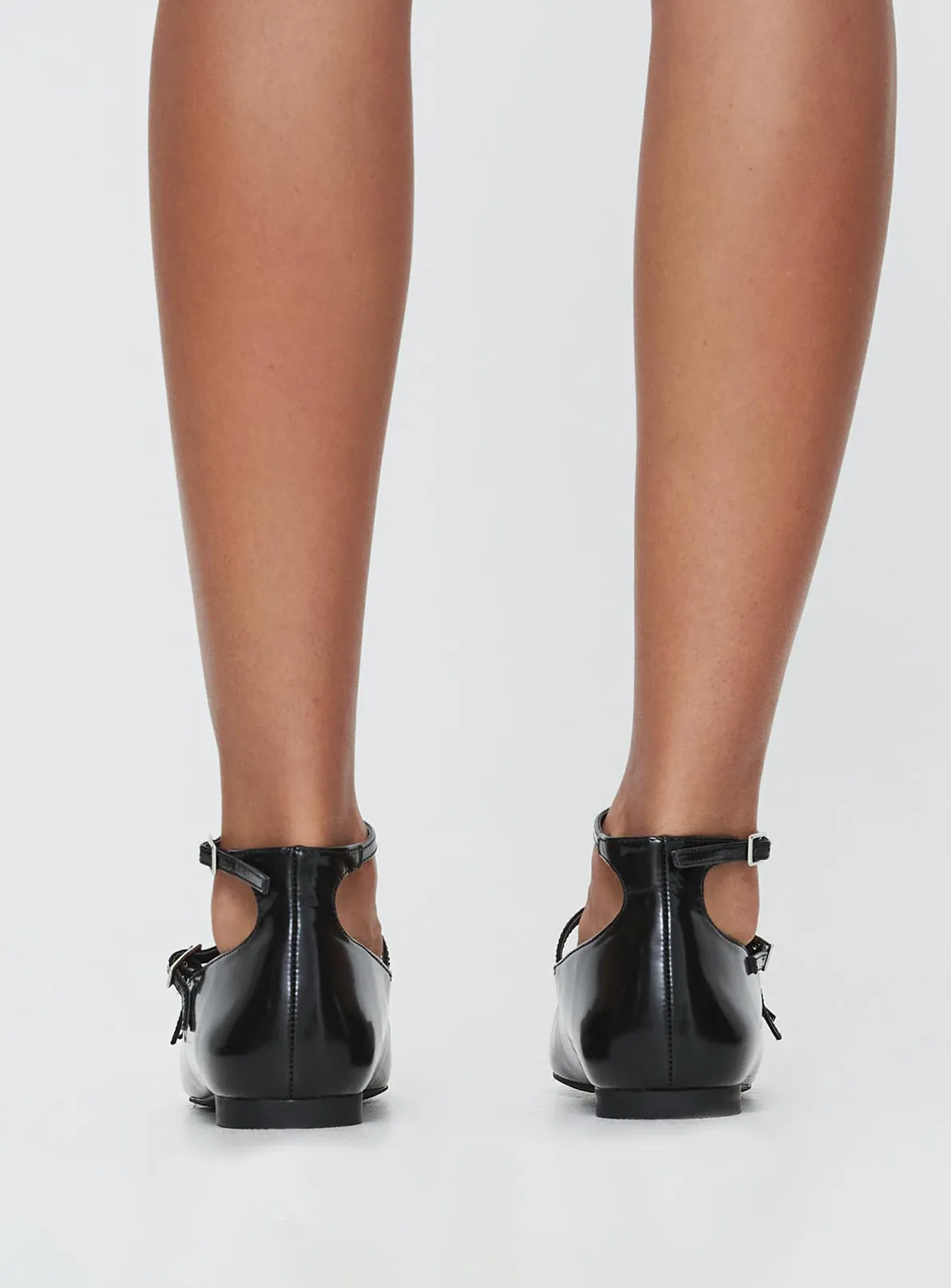 Zumma Flats Patent Black sold by Princess Polly product image thumbnail 4