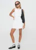 Swoon Mini Dress White sold by Princess Polly