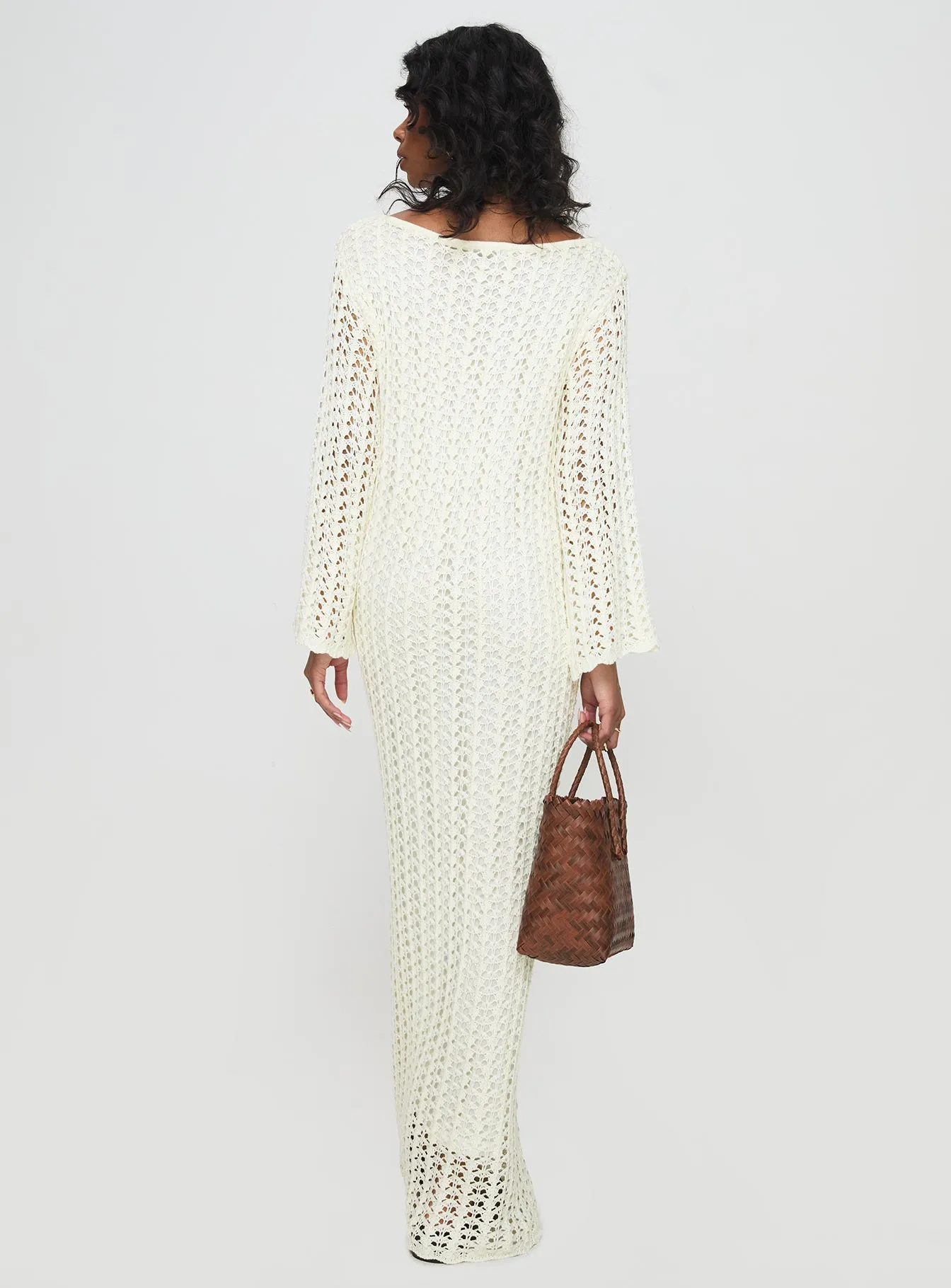 Westy Knit Maxi Dress Cream sold by Princess Polly product image thumbnail 5