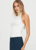 Merril Halter Top White sold by Princess Polly