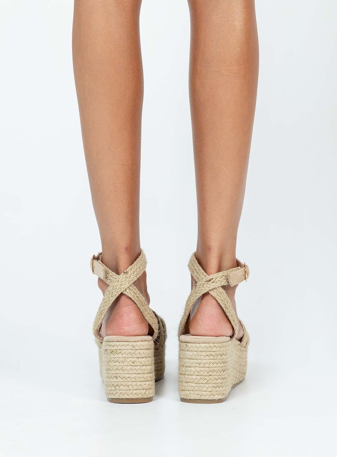 Tavo Espadrille Platform Sandals Natural sold by Princess Polly product image thumbnail 4