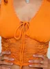 Isolde Top Orange sold by Princess Polly