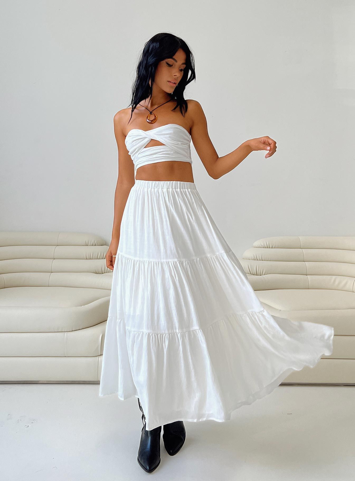 Allie Set White sold by Princess Polly product image thumbnail 3