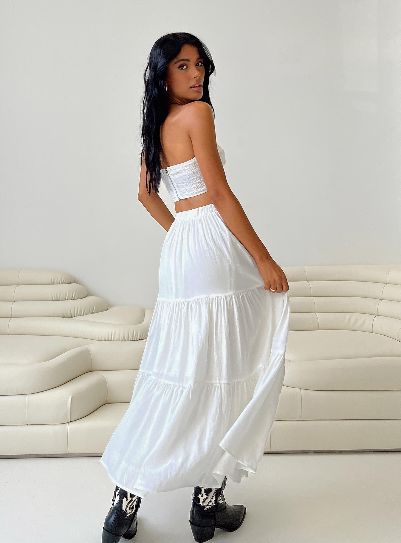 Allie Set White sold by Princess Polly product image thumbnail 5