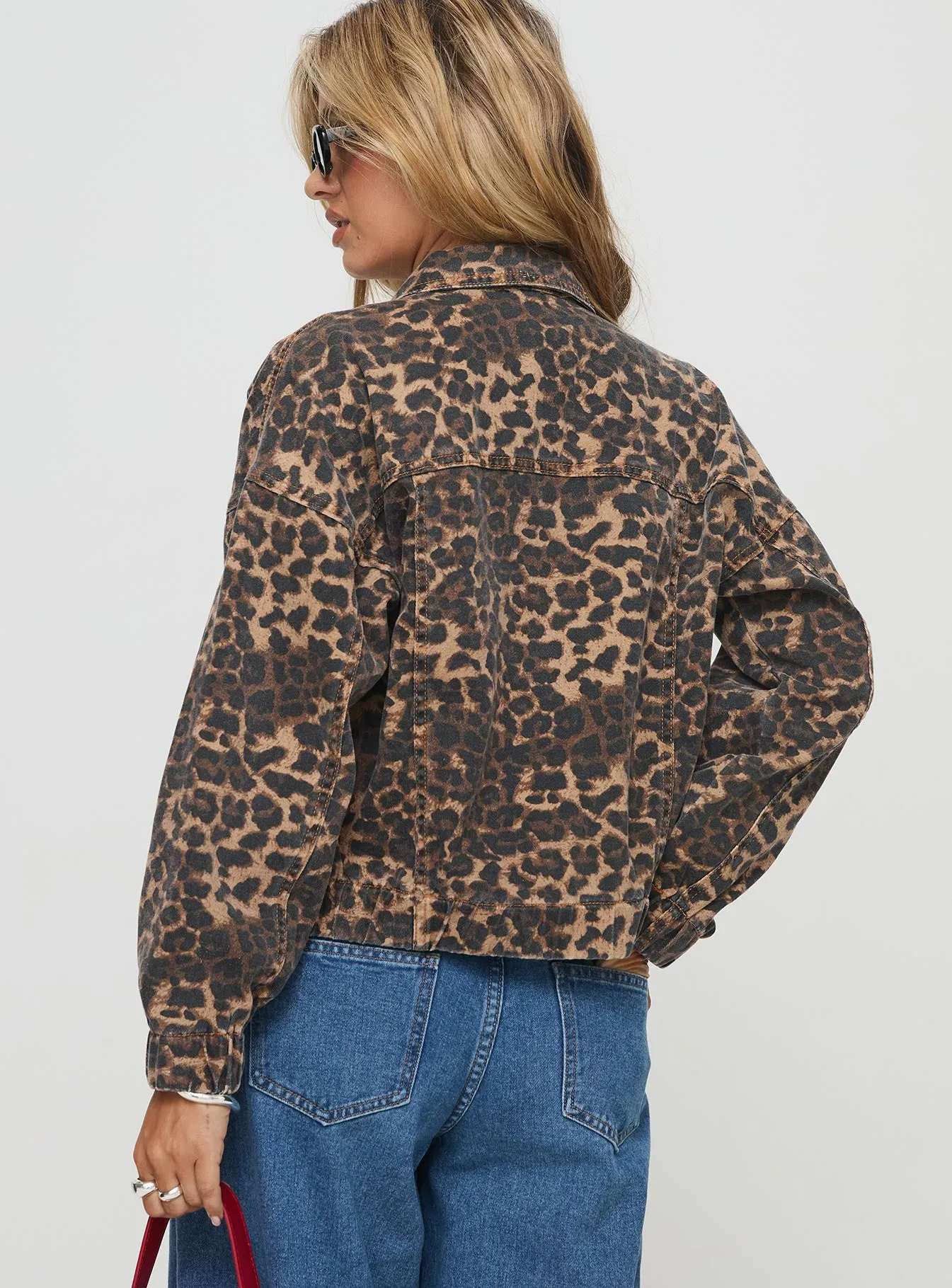 Carmela Jacket Leopard sold by Princess Polly product image thumbnail 5