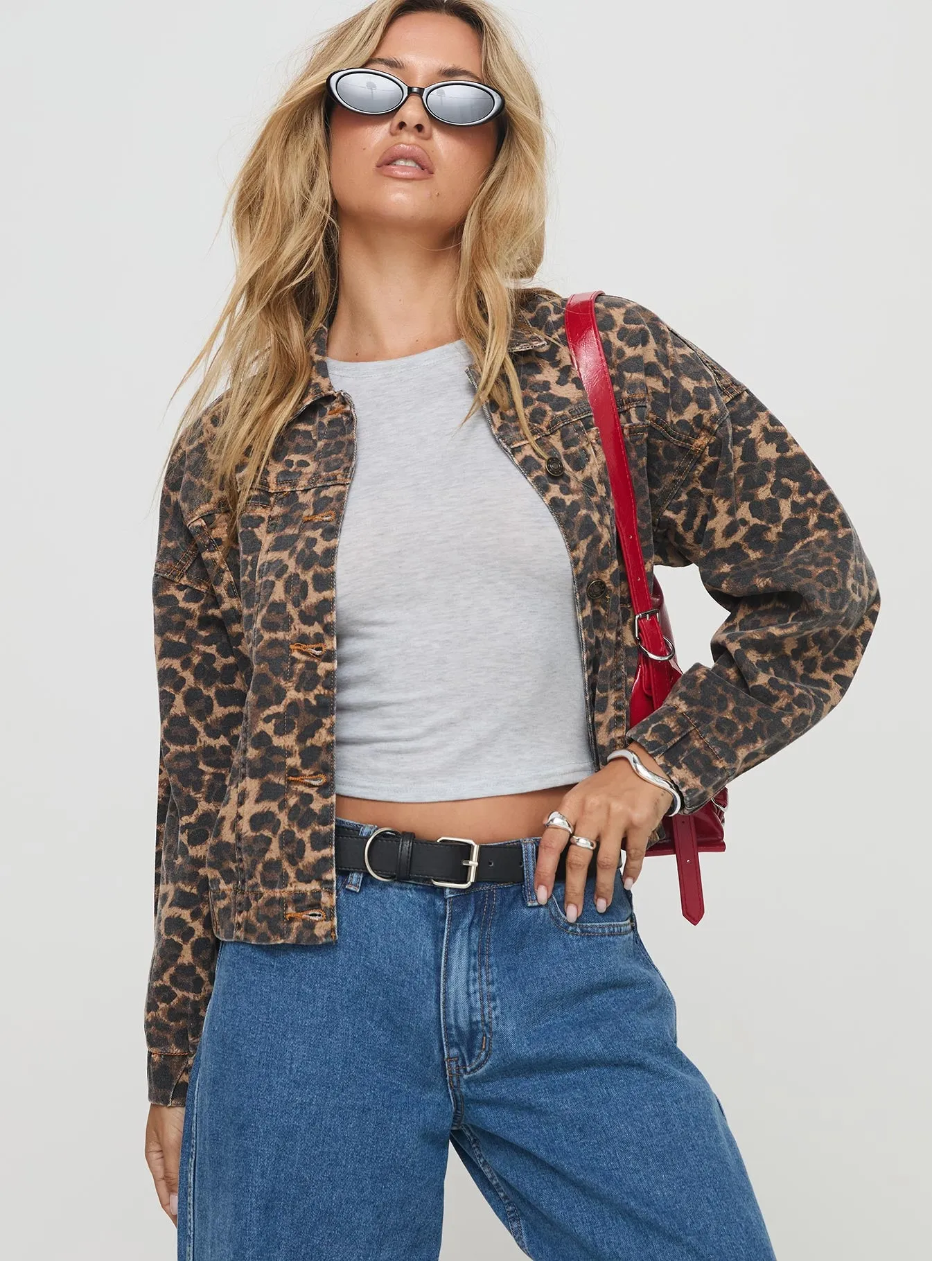 Carmela Jacket Leopard sold by Princess Polly product image thumbnail 2