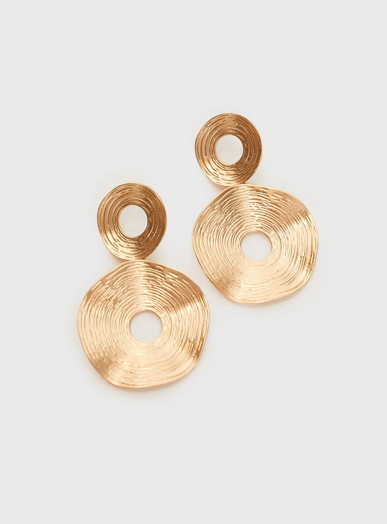 Callahan Earrings Gold sold by Princess Polly product image thumbnail 2