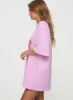 Hibiscus Haven Oversized Tee Pink sold by Princess Polly
