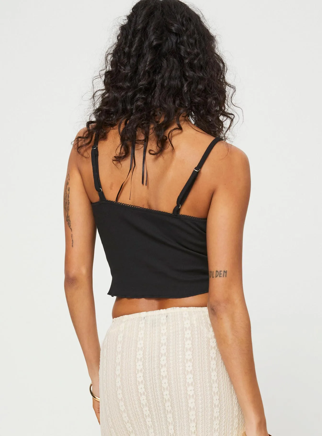 Taliyah Top Black sold by Princess Polly product image thumbnail 5