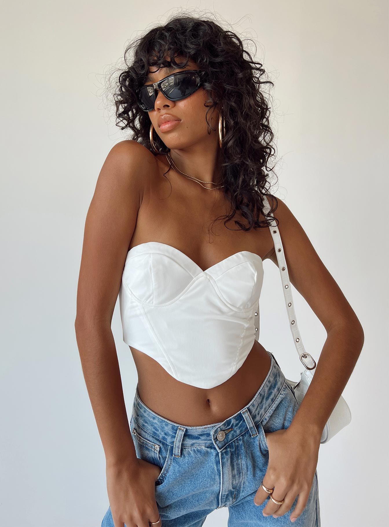 Ronella Top White sold by Princess Polly