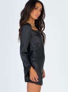 Star Power Mini Dress Black sold by Princess Polly