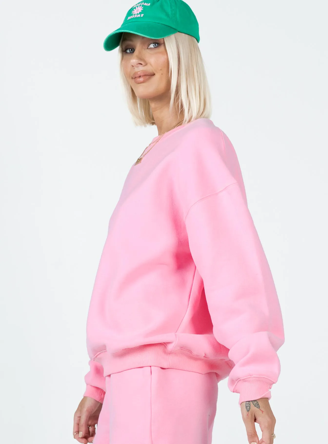 Bahamas Sweatshirt Pink sold by Princess Polly product image thumbnail 5