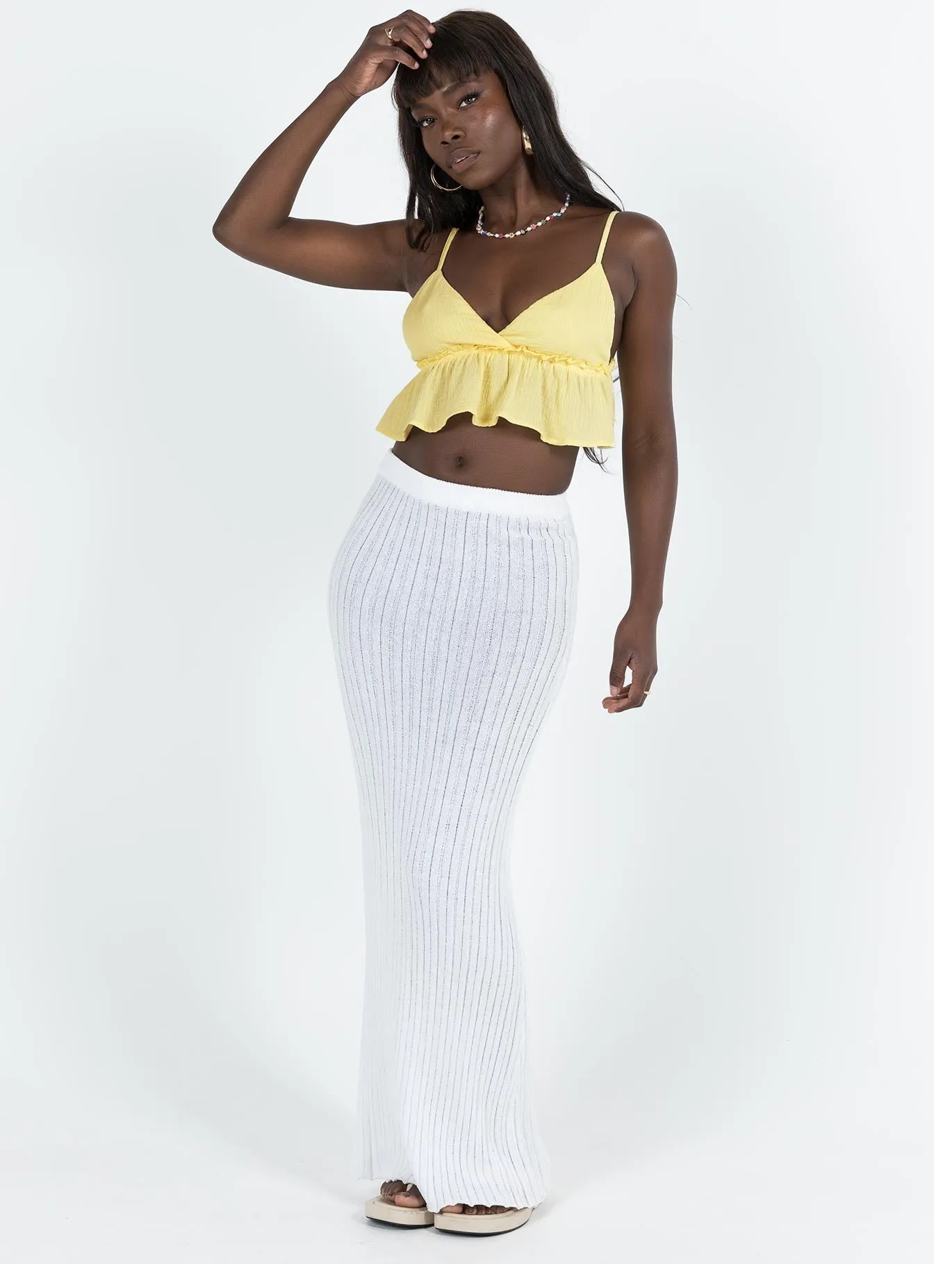 Contardo Top Yellow sold by Princess Polly product image thumbnail 3