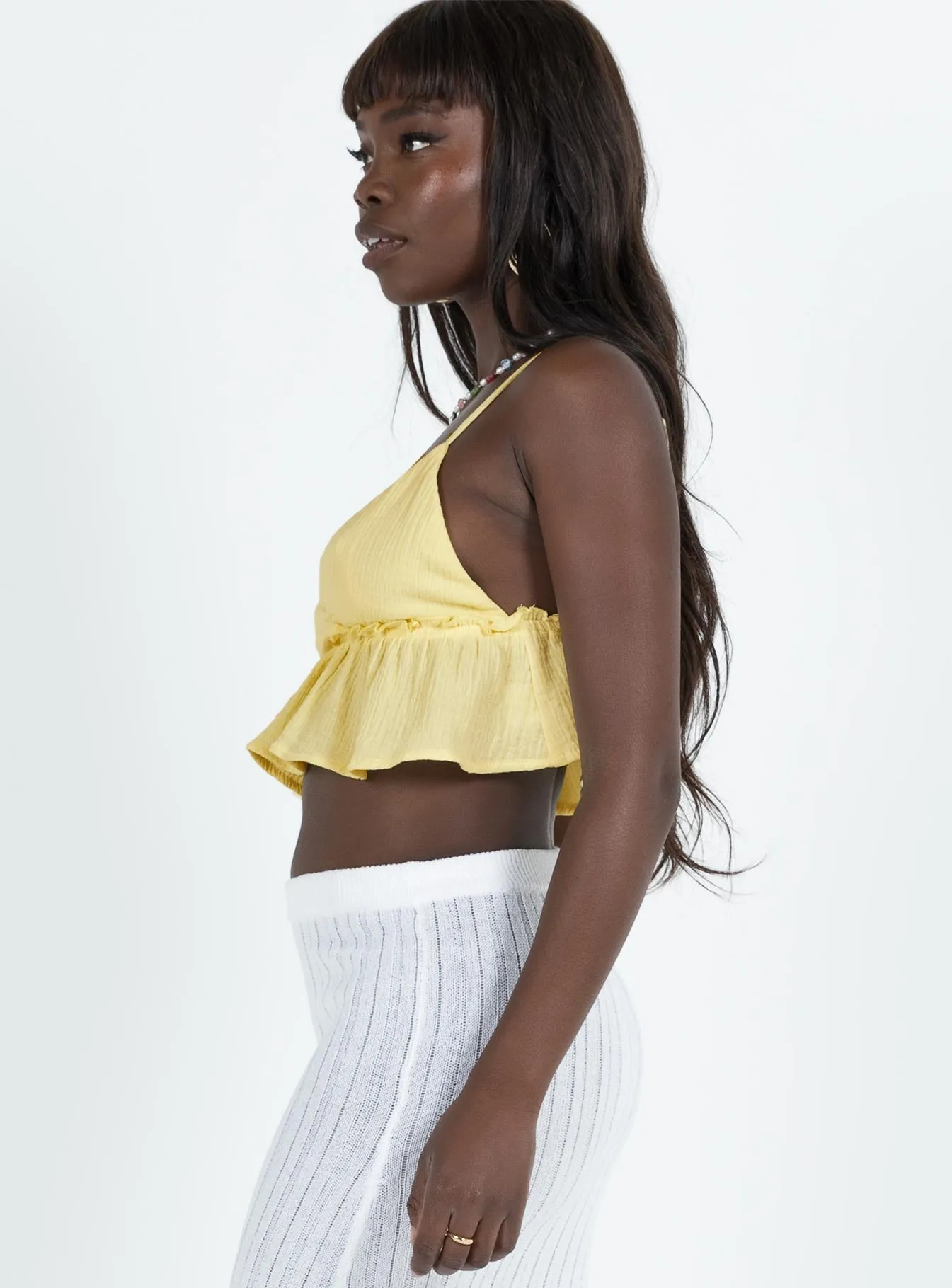 Contardo Top Yellow sold by Princess Polly product image thumbnail 4