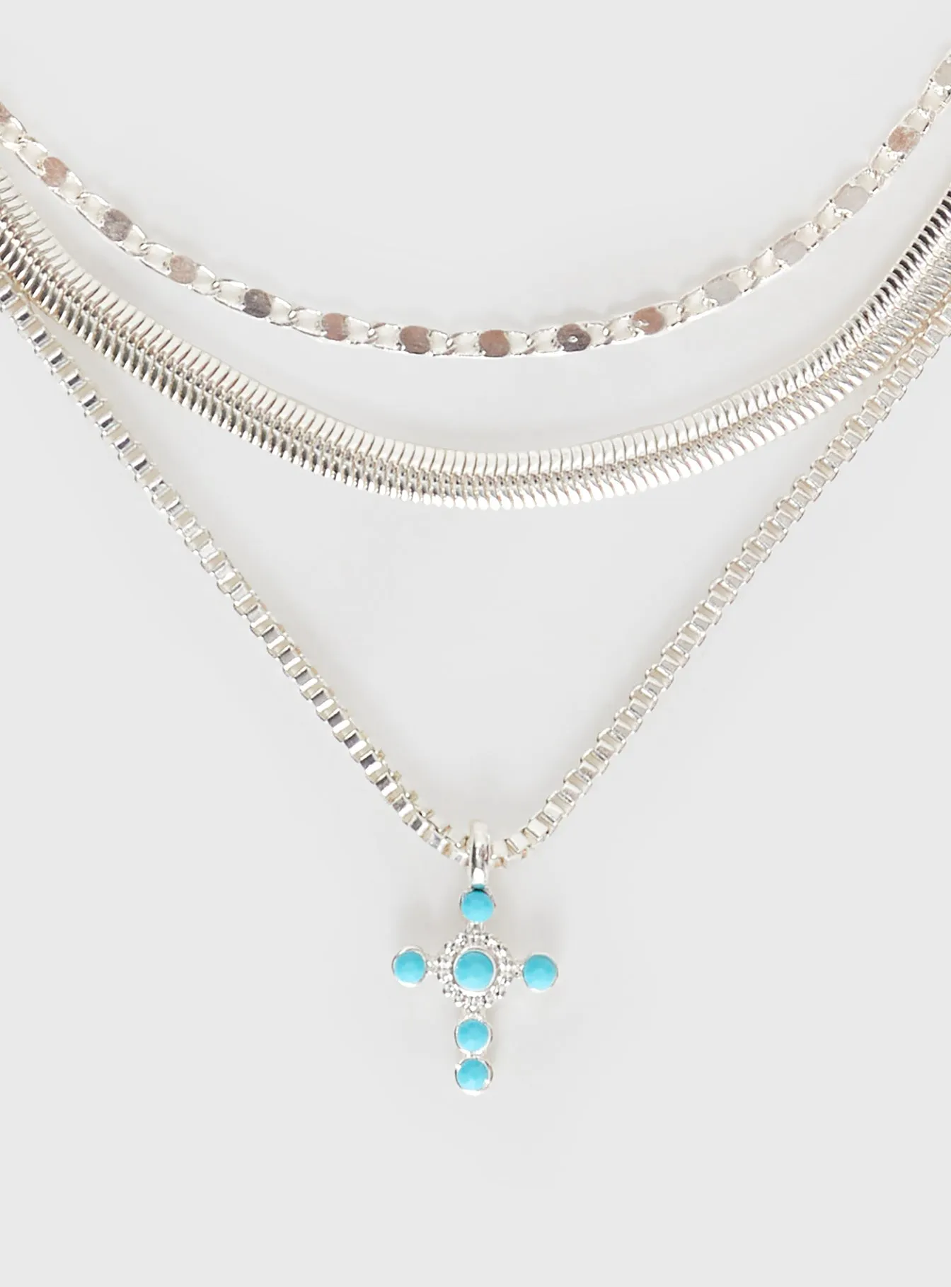 Lutz Necklace Silver sold by Princess Polly product image thumbnail 3