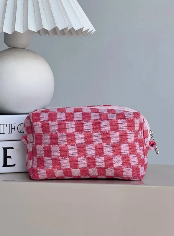 Zinny Cosmetics Case Pink sold by Princess Polly