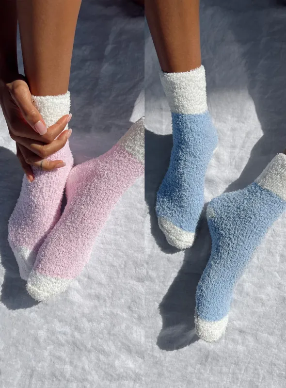 Fader Sock Pack Pink / Blue sold by Princess Polly